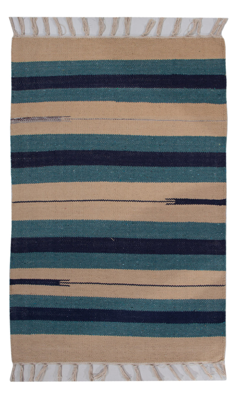 Modern kilim Mattan 90x60cm