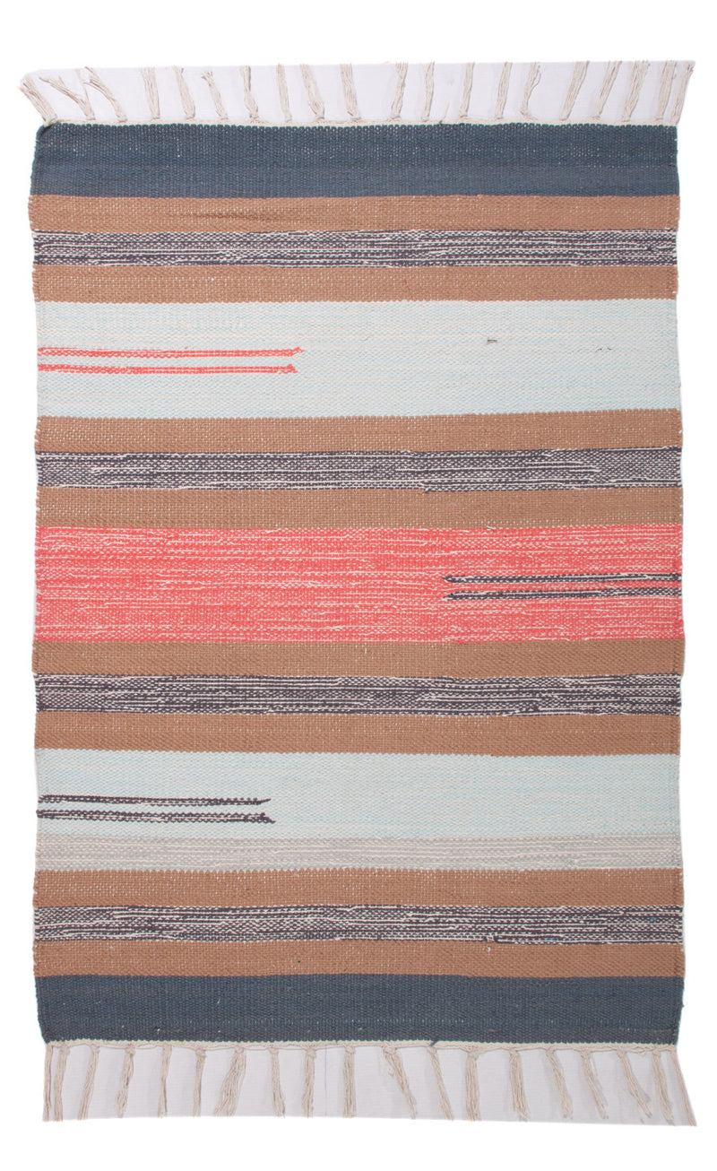 Modern kilim Mattan 90x60cm