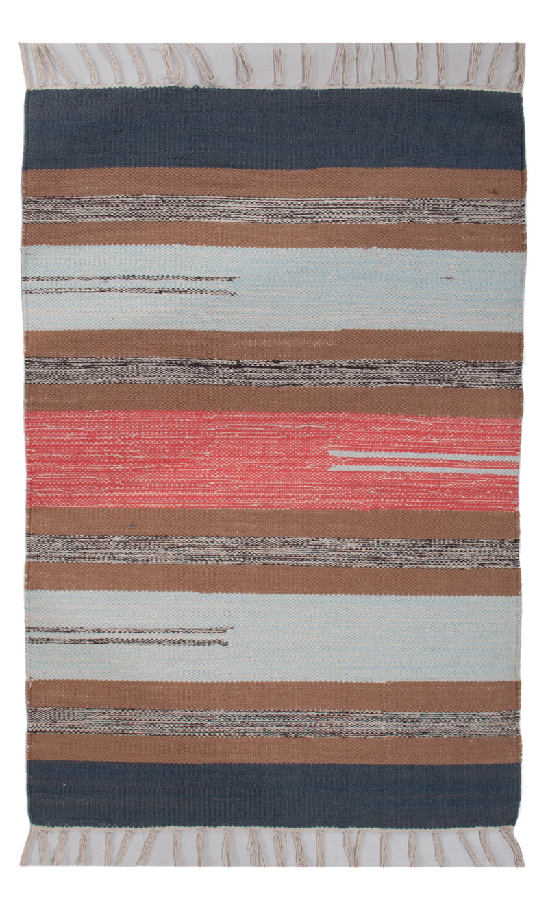 Modern kilim Mattan 90x60cm