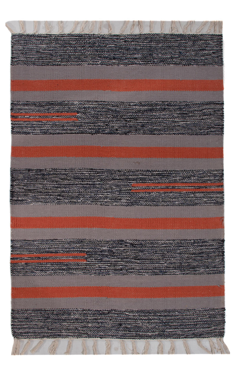 Modern kilim Mattan 90x60cm