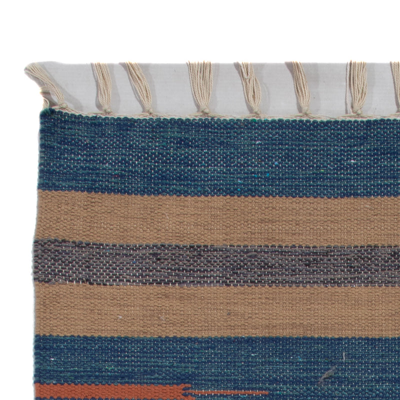 Modern kilim Mattan 90x60cm