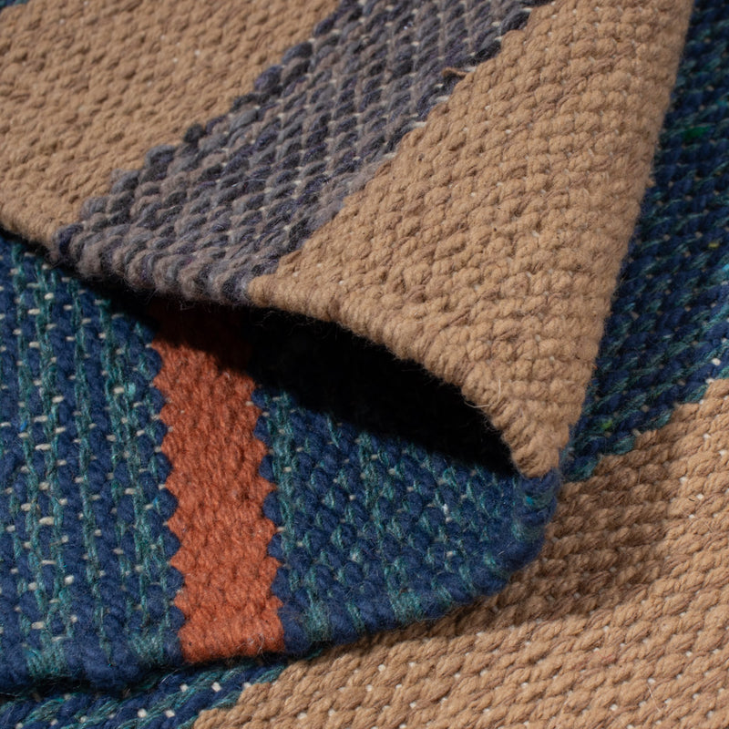 Modern kilim Mattan 90x60cm