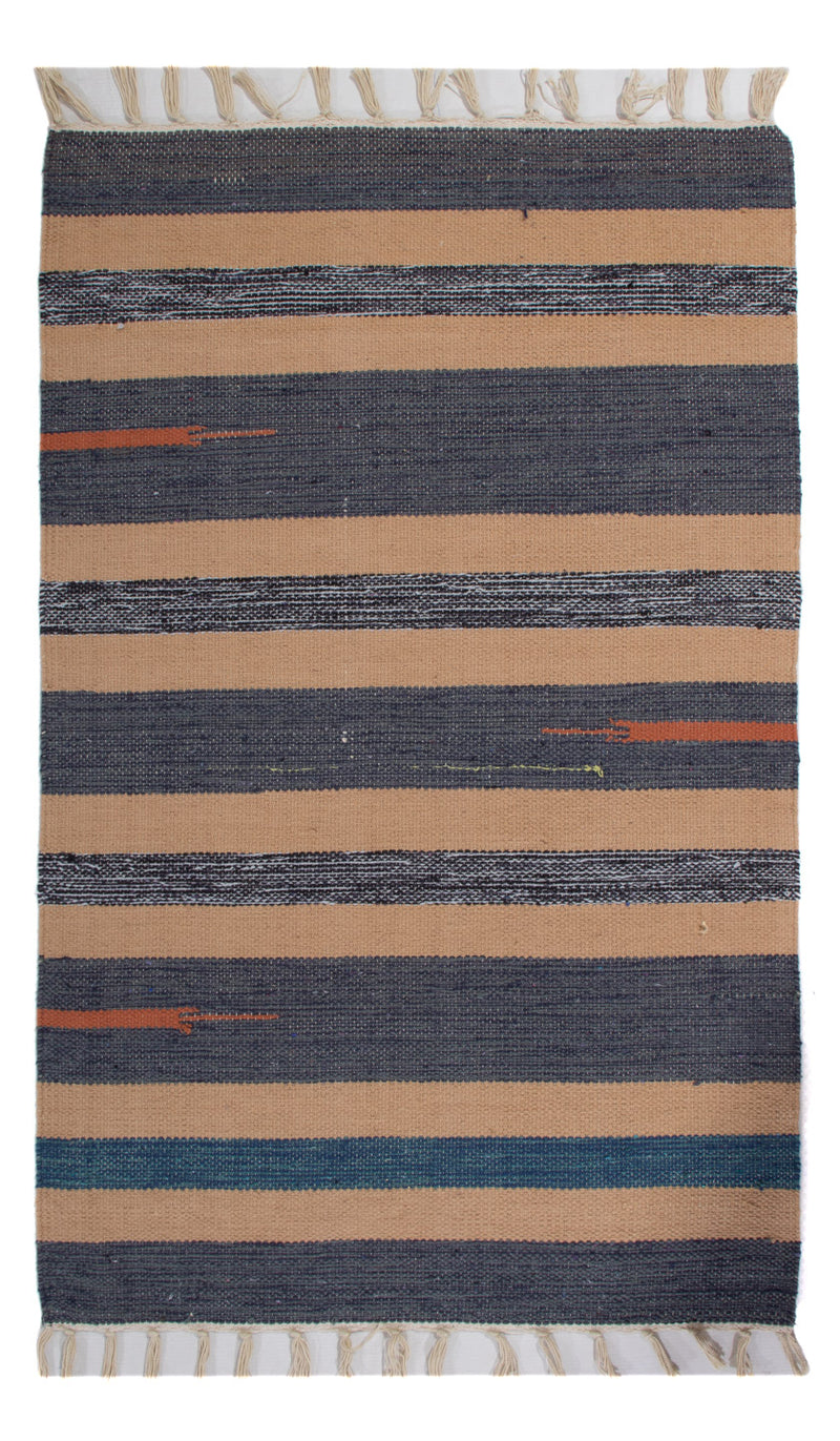Modern kilim Mattan 90x60cm