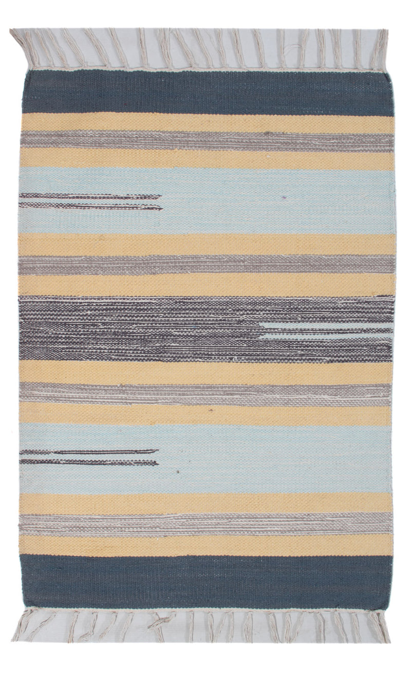 Modern kilim Mattan 90x60cm