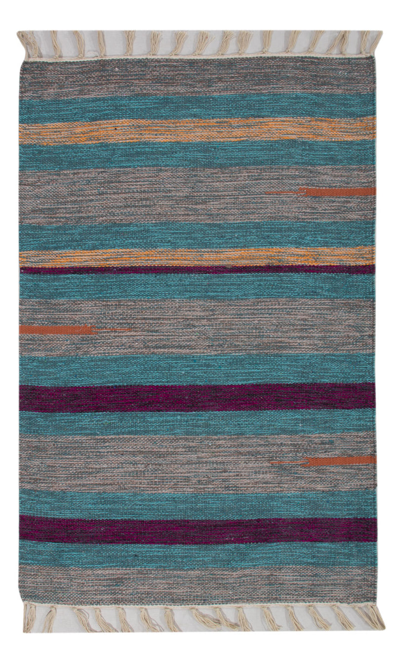Modern kilim Mattan 90x60cm