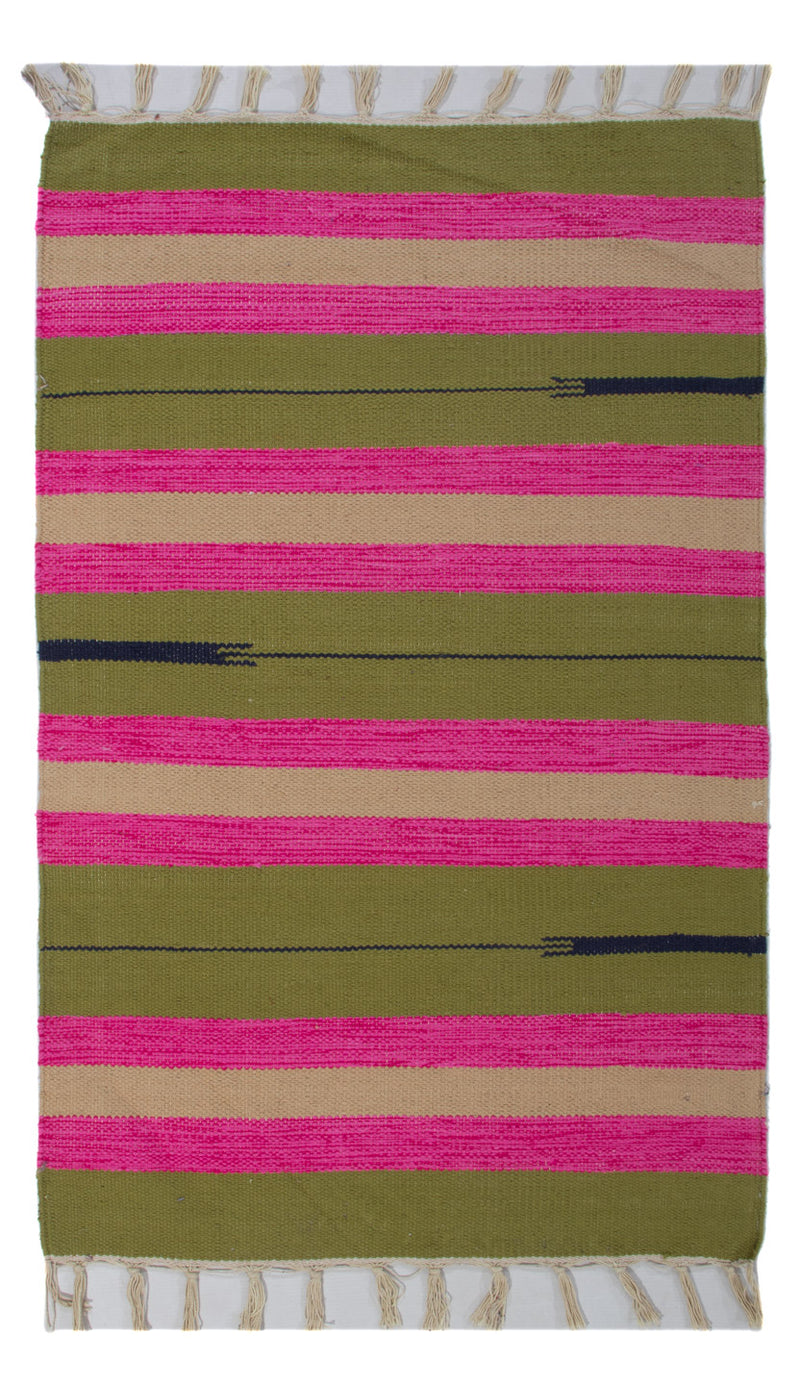 Modern kilim Mattan 90x60cm
