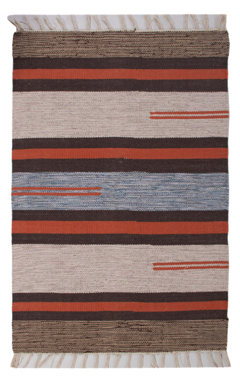 Modern kilim Mattan 90x60cm