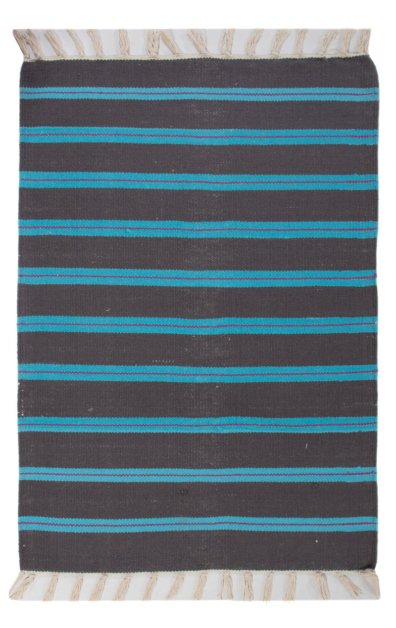 Modern kilim Mattan 90x60cm