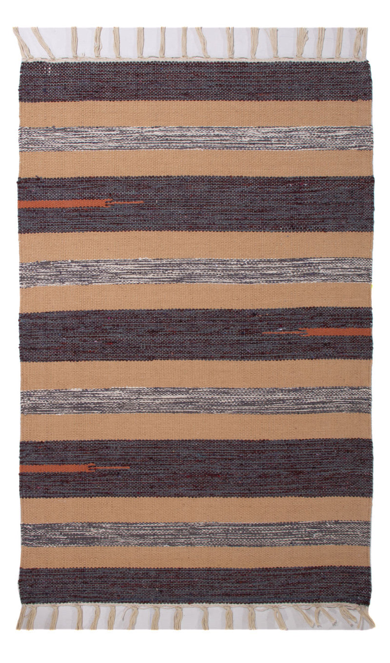 Modern kilim Mattan 90x60cm