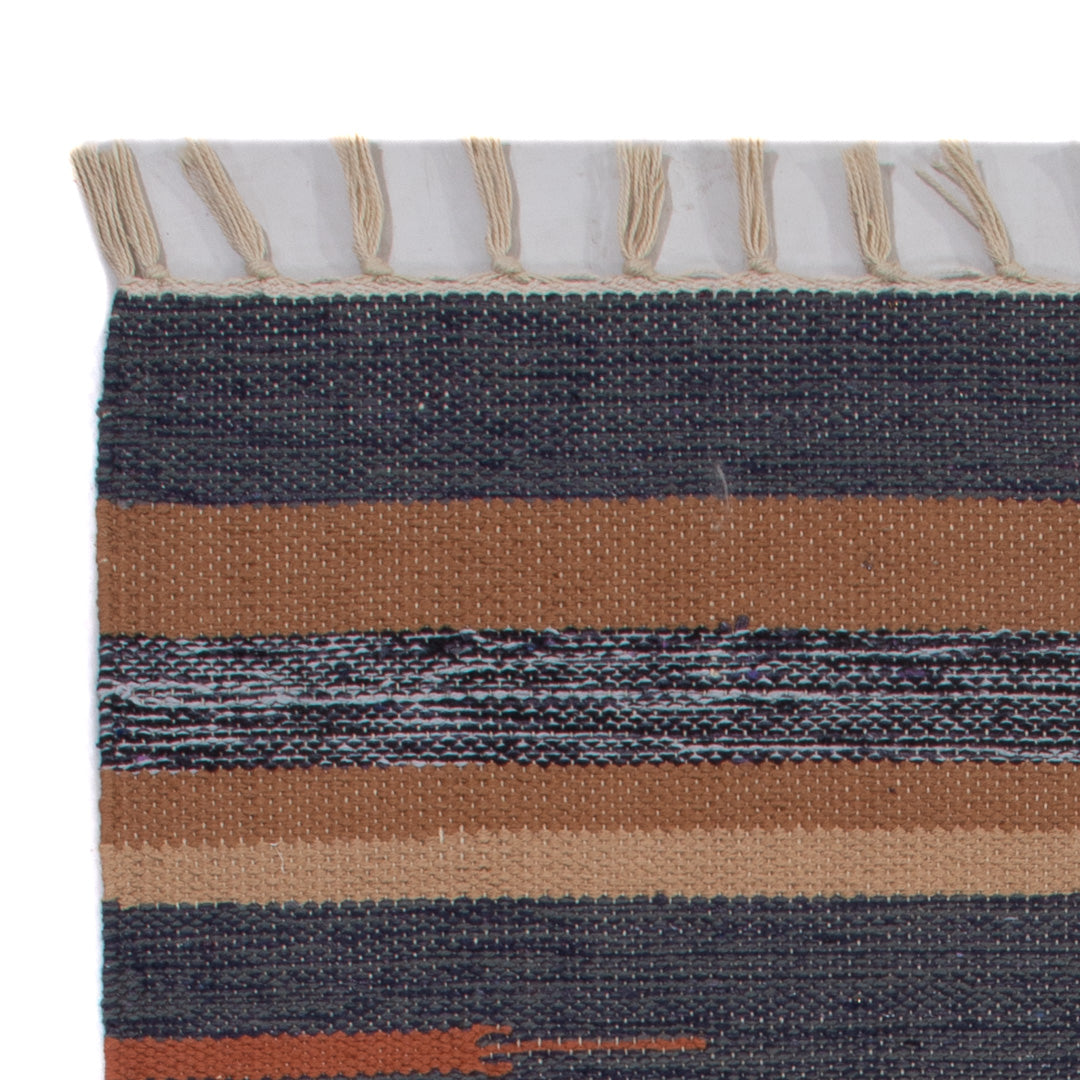 Modern kilim Mattan 90x60cm