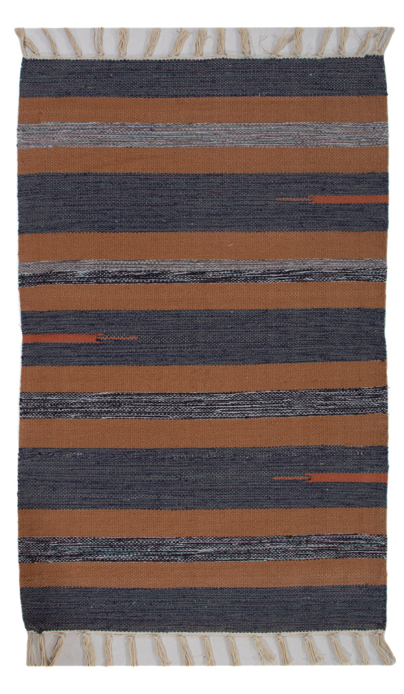 Modern kilim Mattan 90x60cm