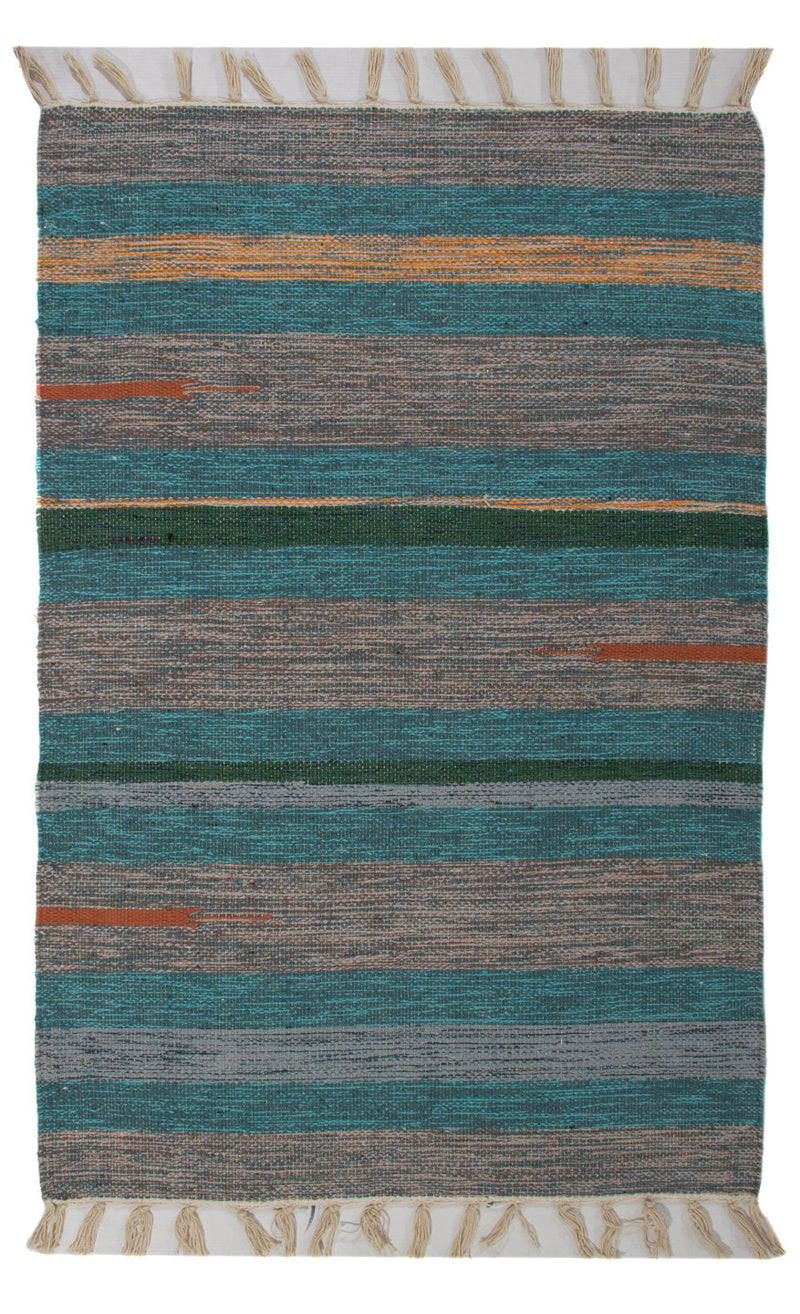 Modern kilim Mattan 90x60cm