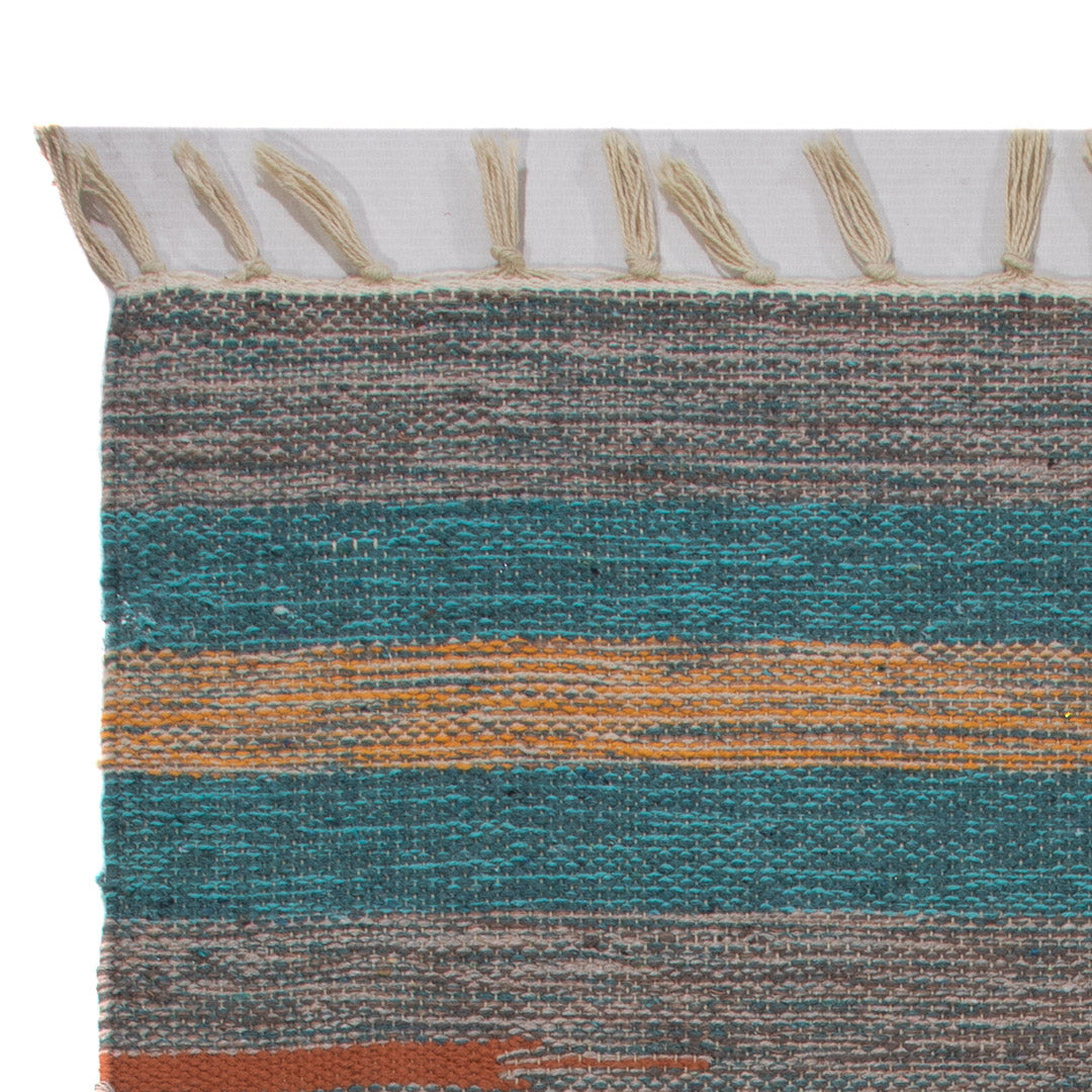 Modern kilim Mattan 90x60cm