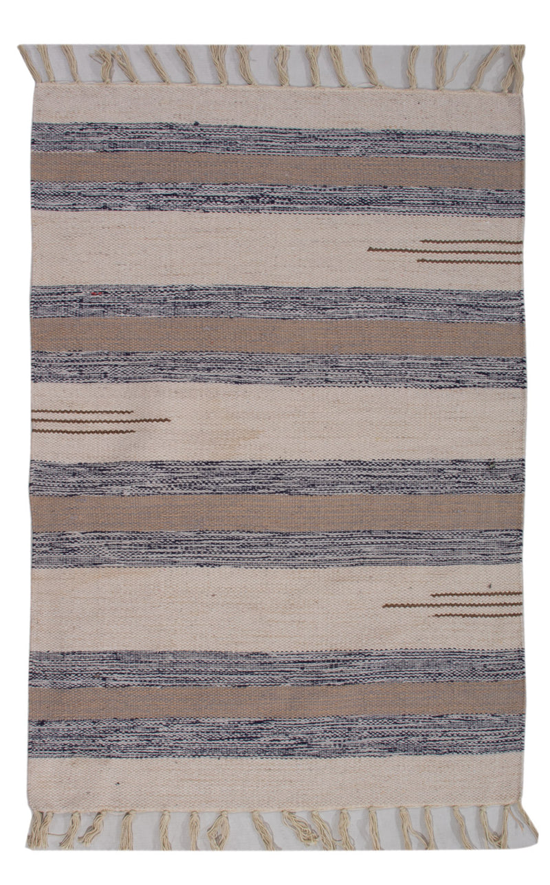 Modern kilim Mattan 90x60cm