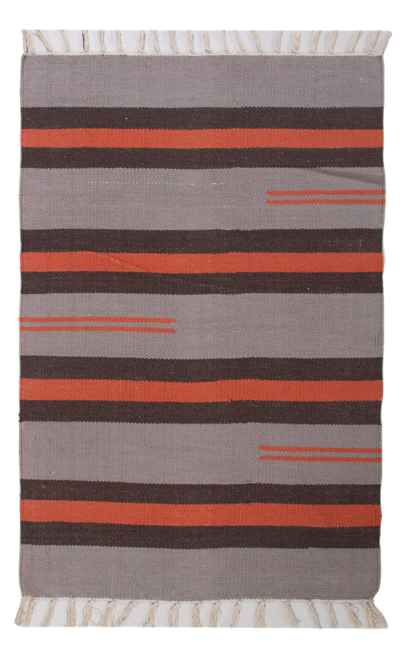 Modern kilim Mattan 90x60cm
