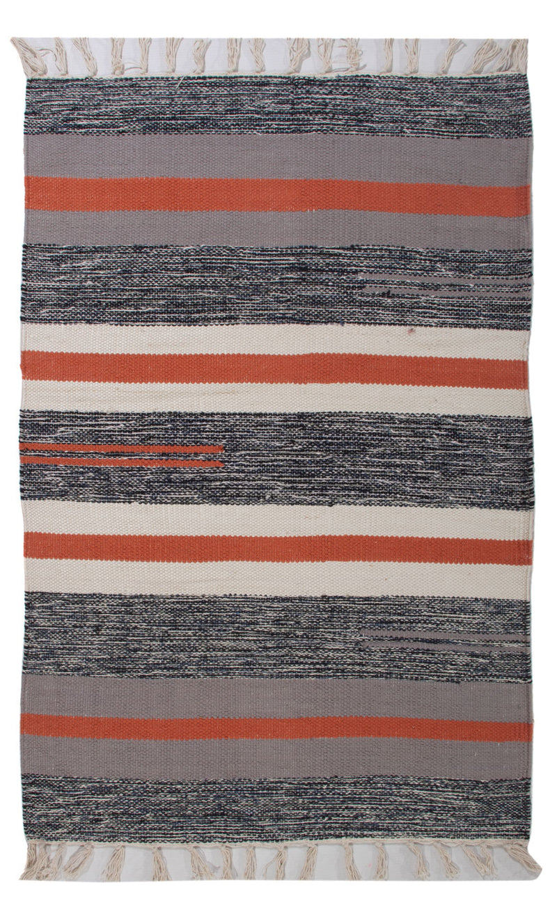 Modern kilim Mattan 90x60cm