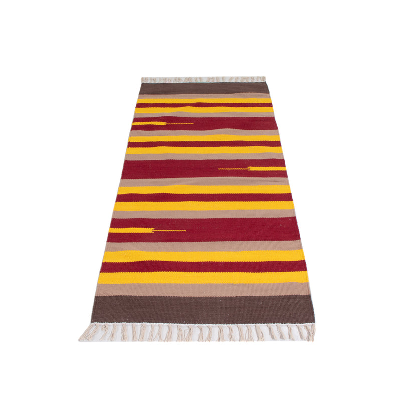 Modern kilim Mattan 150x70cm