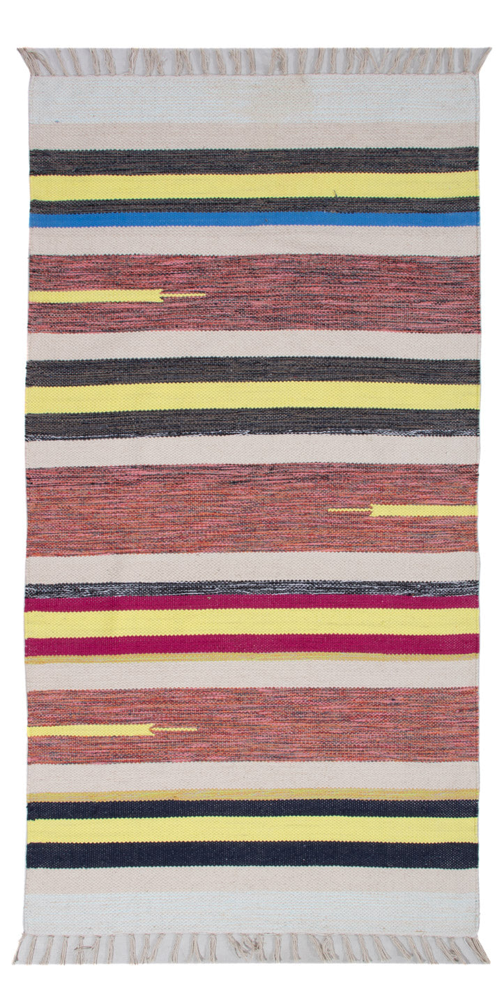 Modern kilim Mattan 150x70cm