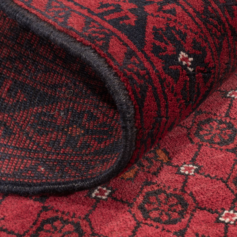 Runner Afghansk matta - Bukhara - 285 x 78 cm - röd