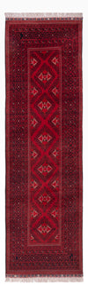 Afghansk matta 82x283cm - Oriental Carpet - Löpare / Röd / 82 x 283 cm Löpare