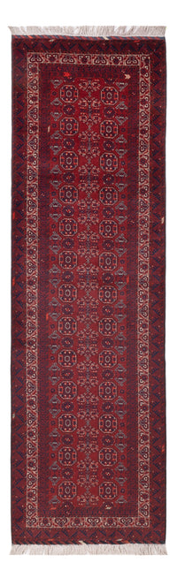 Runner Afghansk matta - Bukhara - 285 x 82 cm - röd