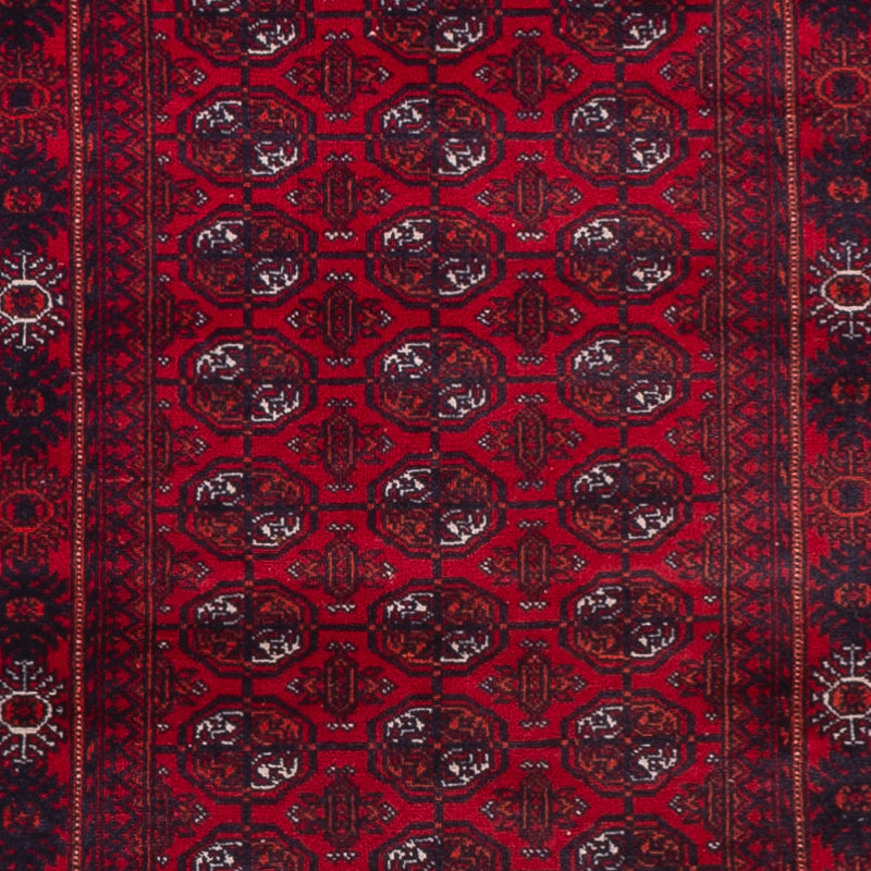 Runner Afghansk matta - Bukhara - 294 x 84 cm - röd