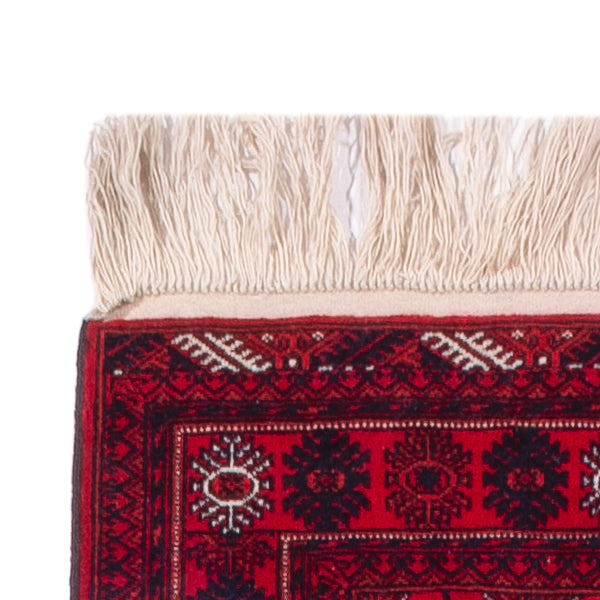 Runner Afghansk matta - Bukhara - 294 x 84 cm - röd