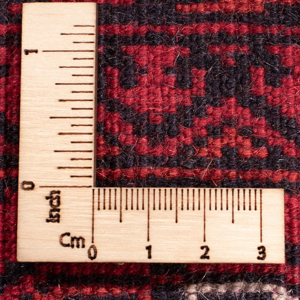 Runner Afghansk matta - Bukhara - 294 x 84 cm - röd