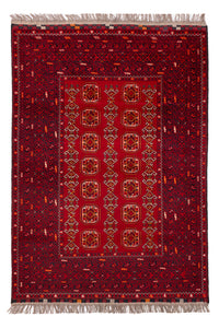 Afghansk matta - Bukhara - 147 x 104 cm - röd