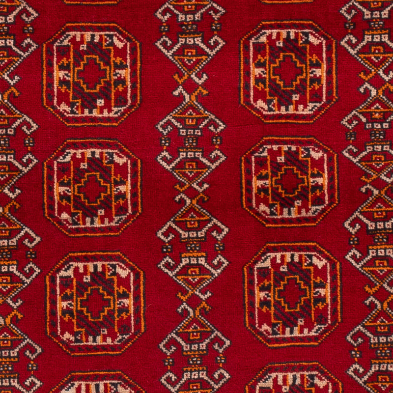 Afghansk matta - Bukhara - 147 x 104 cm - röd