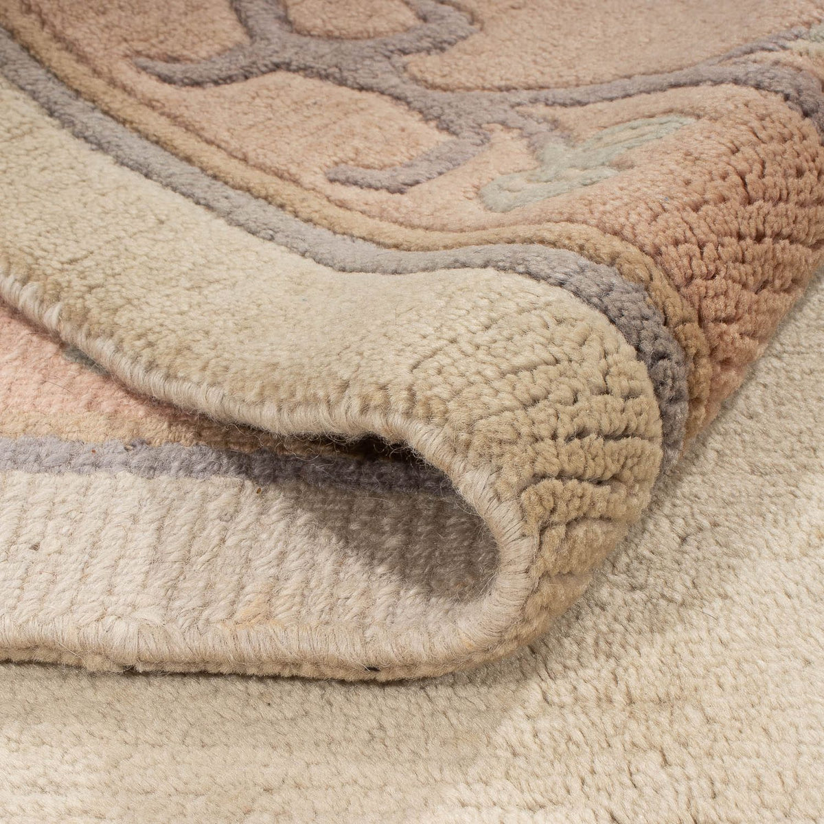 Nepal mattan - 176 x 120 cm - beige