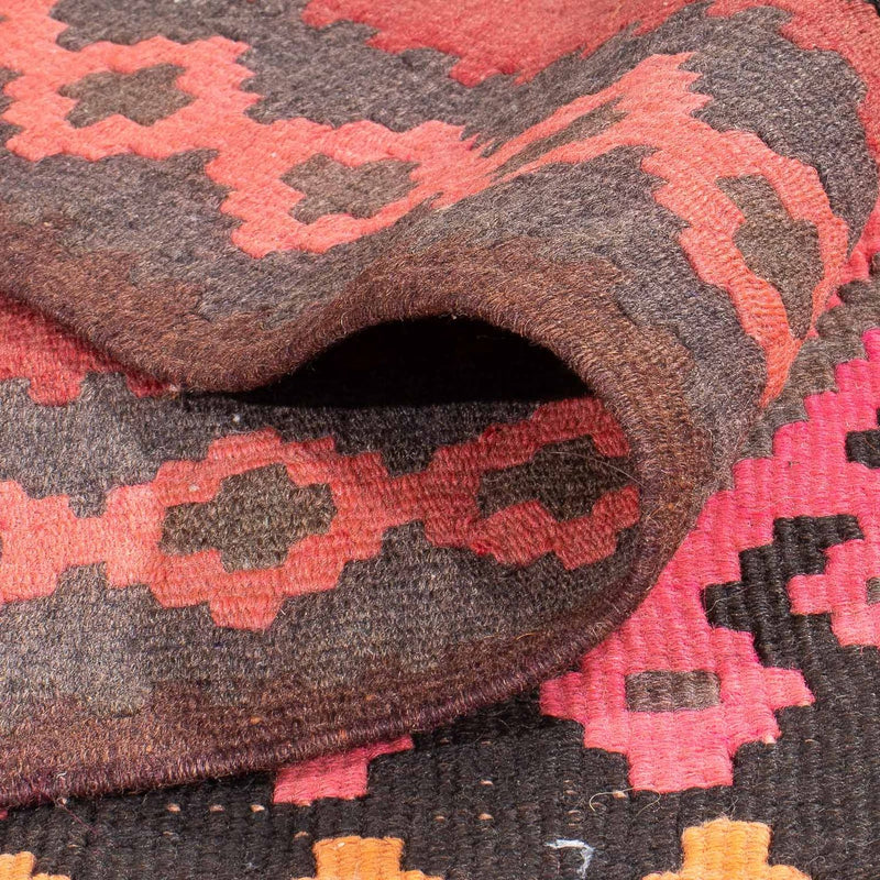 Runner Kelim-matta - gammal - 330 x 160 cm - flerfärgad