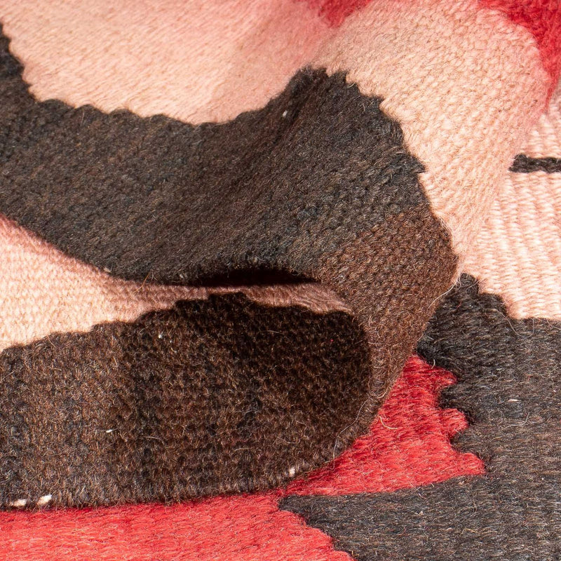 Runner Kelim-matta - gammal - 387 x 160 cm - flerfärgad