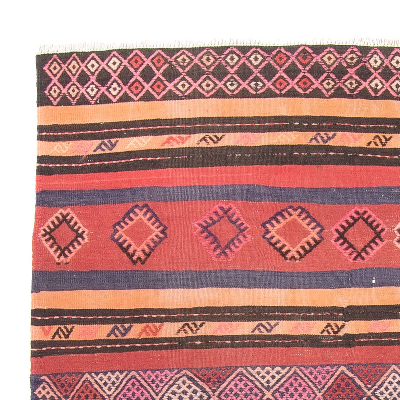 Kelim-matta - gammal - 210 x 150 cm - flerfärgad
