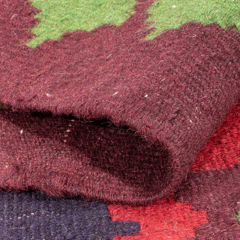 Runner Kelim-matta - gammal - 275 x 110 cm - flerfärgad