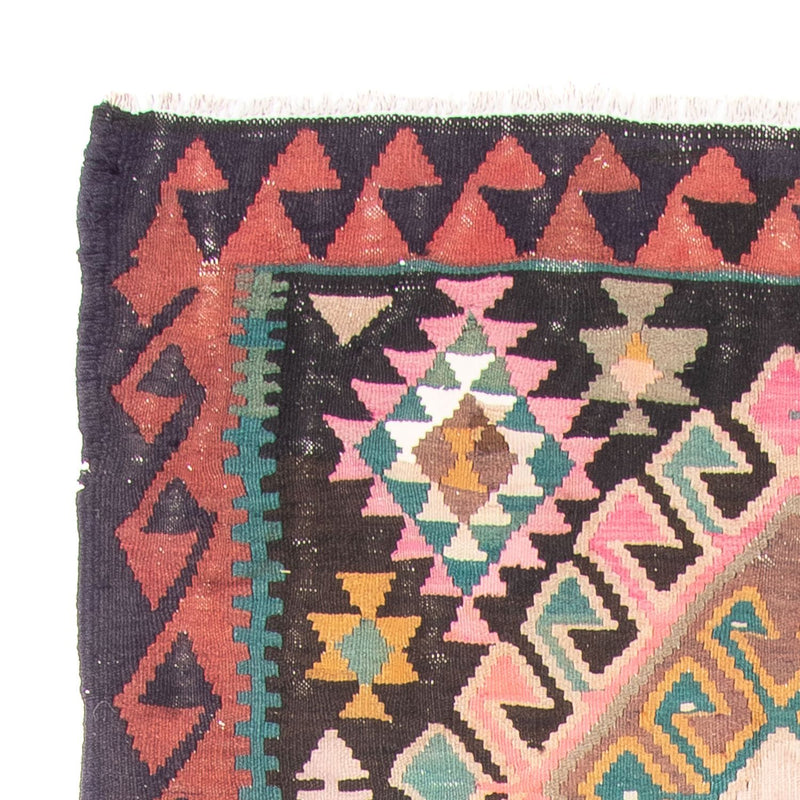 Runner Kelim-matta - gammal - 347 x 150 cm - flerfärgad