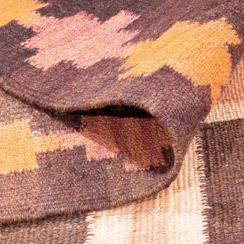 Kelim-matta - gammal - 460 x 280 cm - flerfärgad