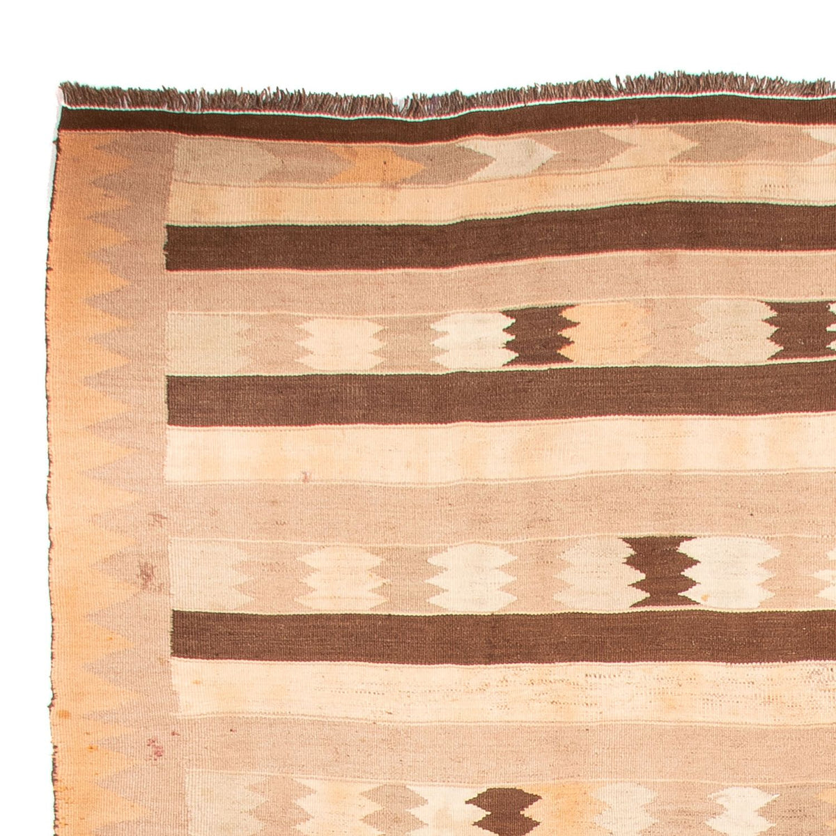 Kelim-matta - gammal - 430 x 245 cm - flerfärgad