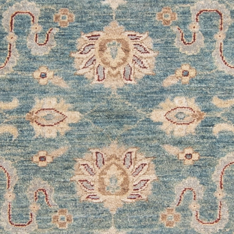 Runner Ziegler Carpet - 194 x 78 cm - turkos