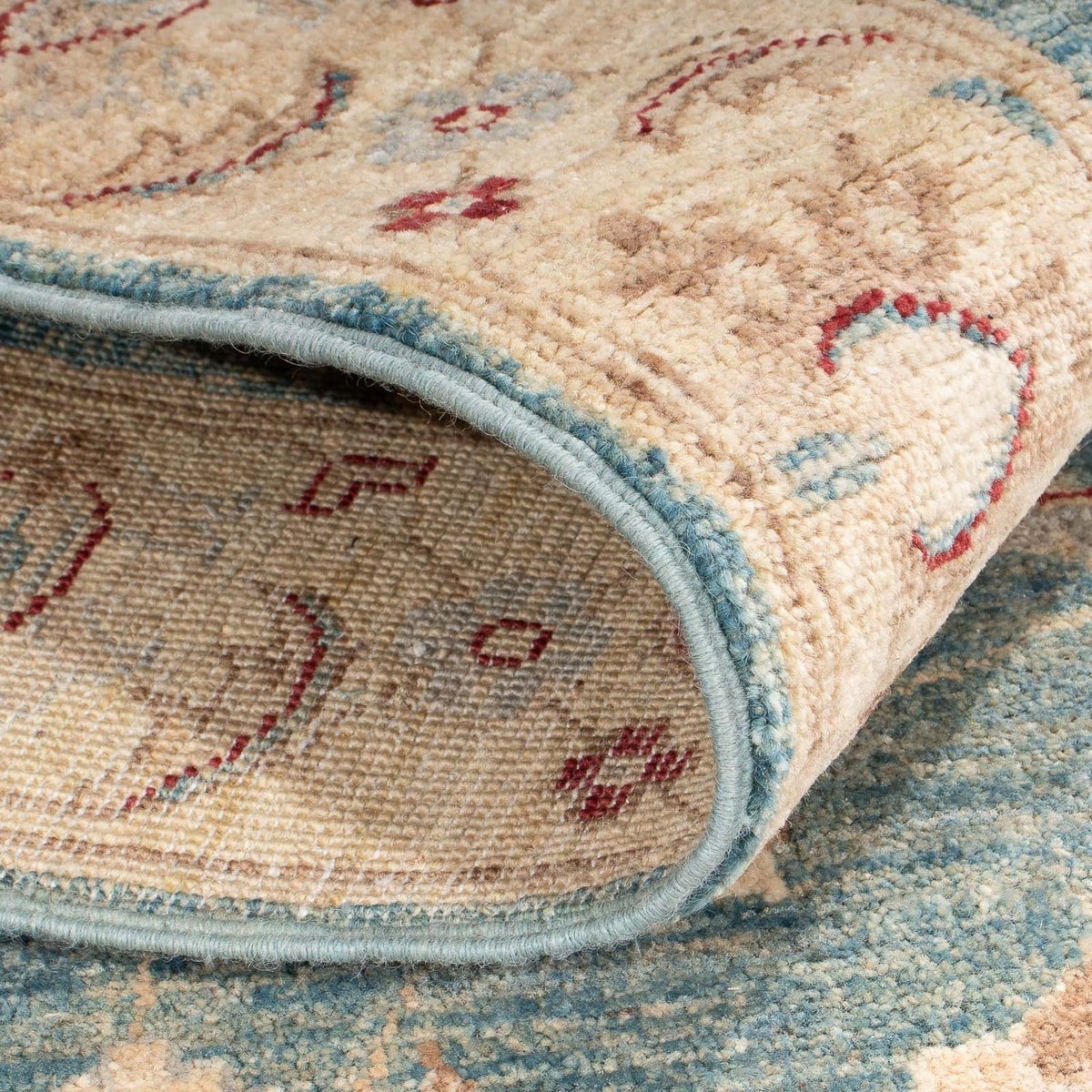 Runner Ziegler Carpet - 194 x 78 cm - turkos