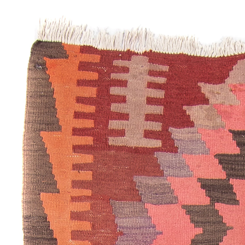 Runner Kelim-matta - gammal - 270 x 110 cm - flerfärgad