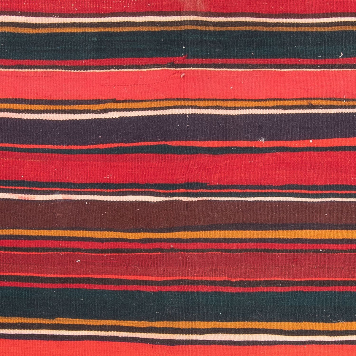 Kelim-matta - gammal kvadrat  - 215 x 190 cm - flerfärgad