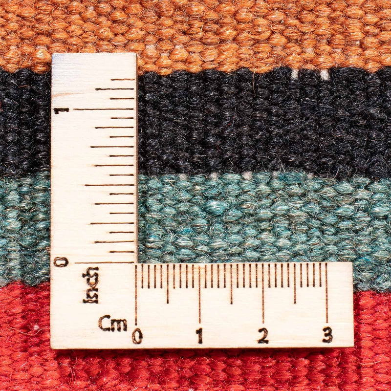 Runner Kelim-matta - gammal - 300 x 122 cm - flerfärgad