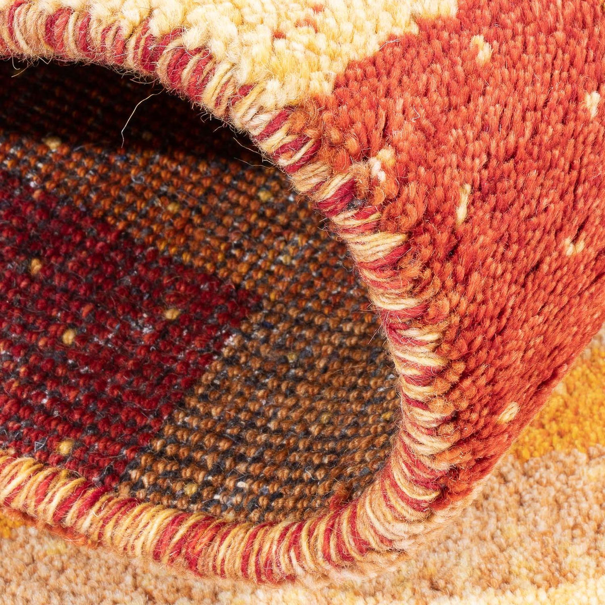 Gabbeh-matta - Indus - 120 x 60 cm - flerfärgad