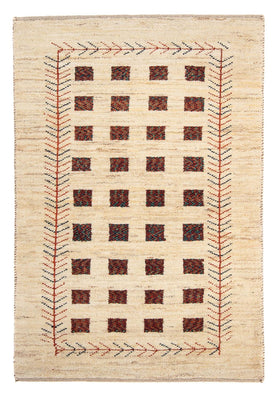 Gabbeh-matta - persisk - 135 x 84 cm - beige