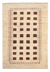 Persisk Gabbeh Mattan 84x135cm - Perserteppich Wollteppich - Rektangulär / Beige / 84 x 135 cm Rektangulär