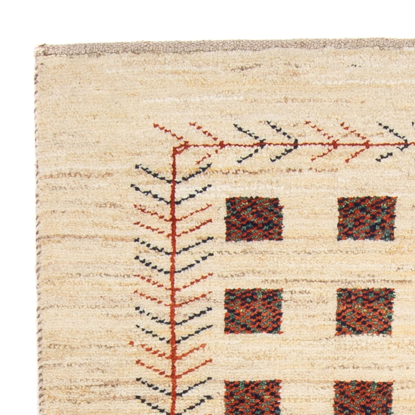 Persisk Gabbeh Mattan 135x84cm - Perserteppich Wollteppich