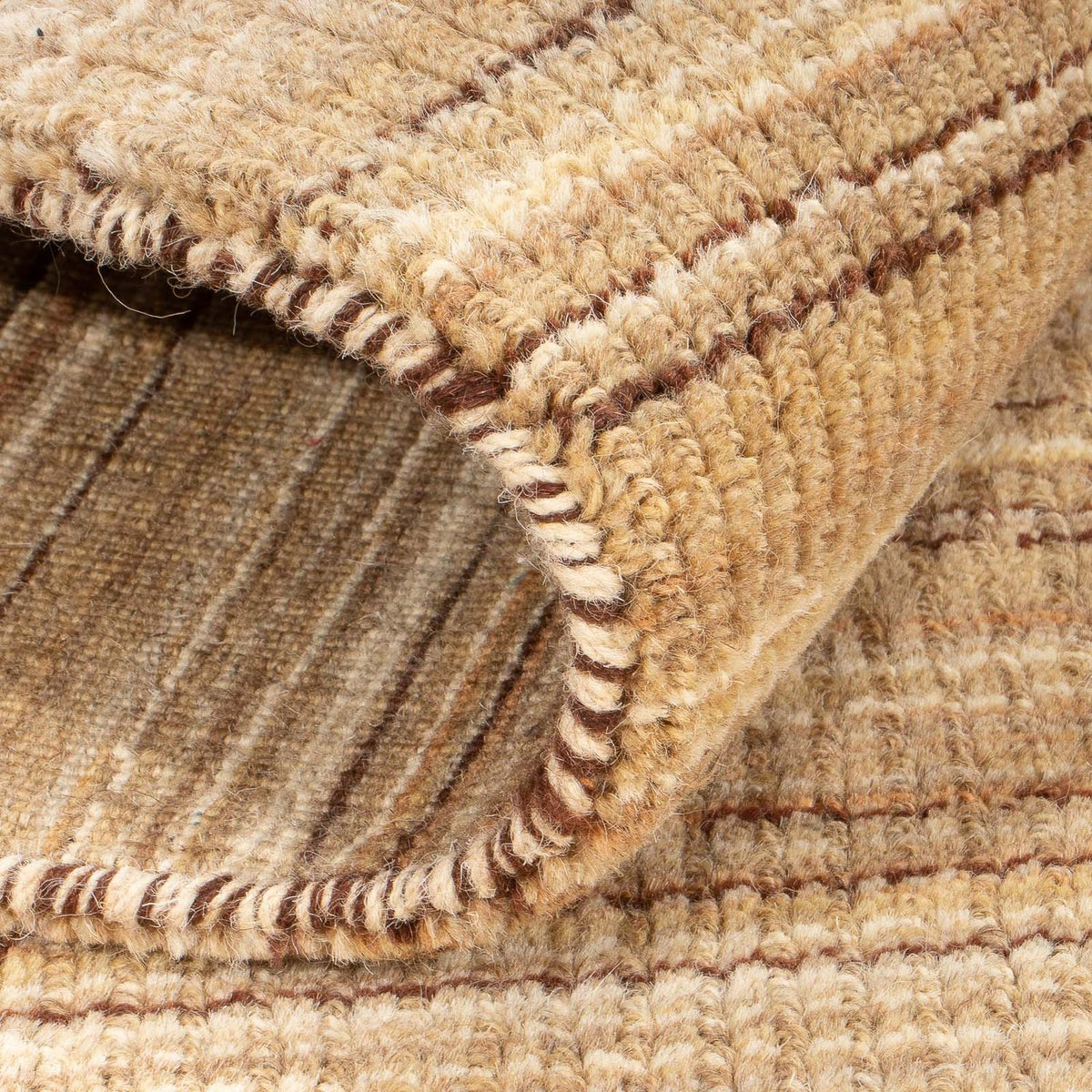 Gabbeh matta - Loribaft Softy - 160 x 100 cm - beige
