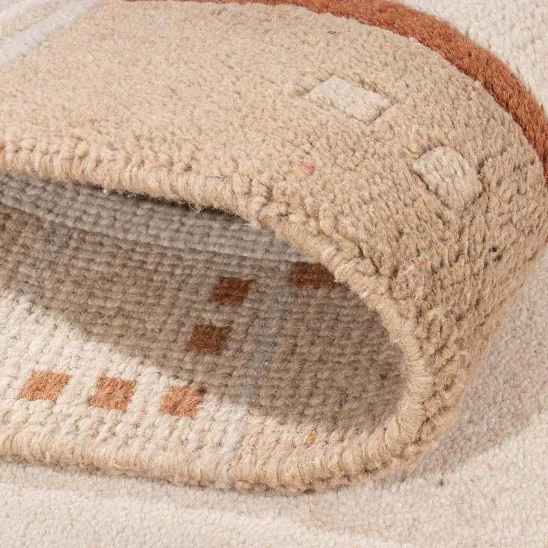 Nepal mattan - 150 x 80 cm - beige