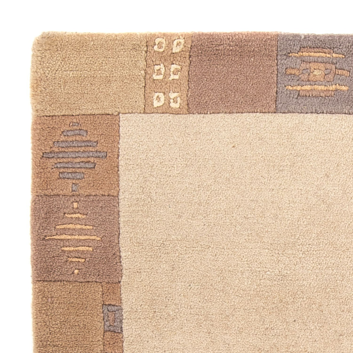 Nepal mattan - 160 x 90 cm - beige